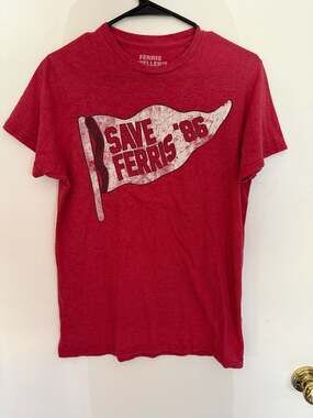 Ferris Bueller's Day Off Save Ferris '86 Graphic T-Shirt